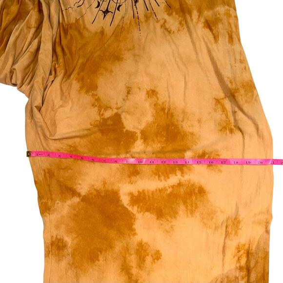 Open Hands by Kantha Bae Hippie Golden Yellow Tie Dye Dream Jumpsuit Free Size - Picture 14 of 15